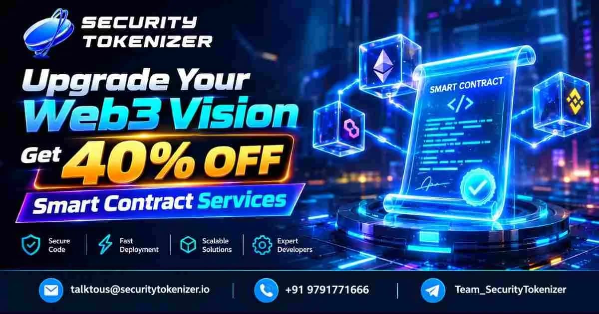 Upgrade Your Web3 Vision – Get 40% OFF Smart Contract Services