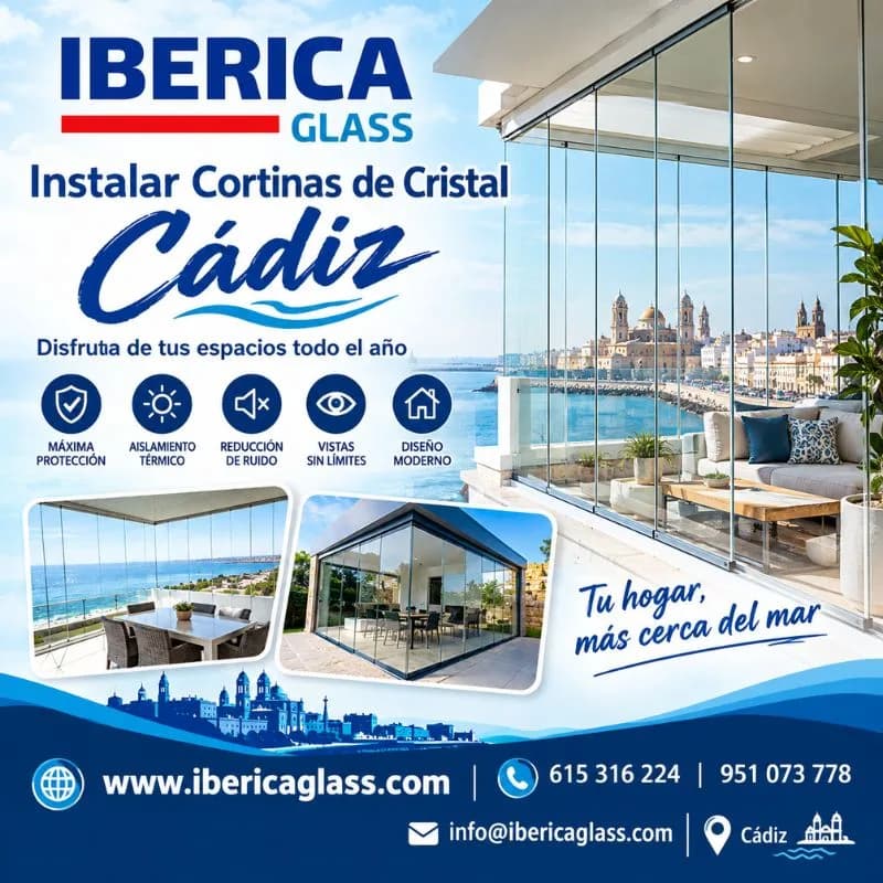 Expertos en Instalar Cortinas de Cristal en Cádiz