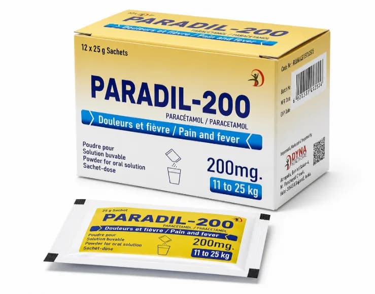 Paracetamol Powder Sachet 1000mg Manufacturer in India