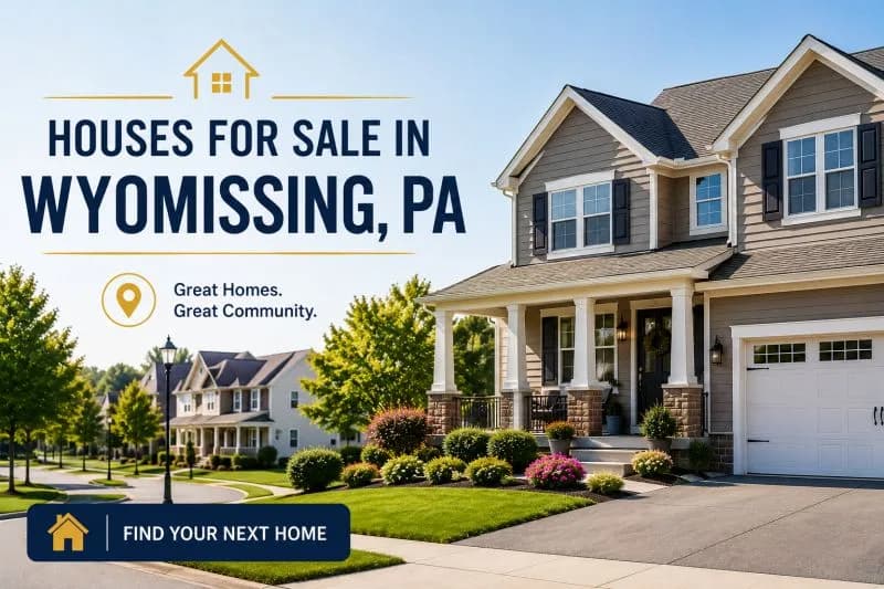 Houses for Sale in Wyomissing PA – Make Your Next Move Count
