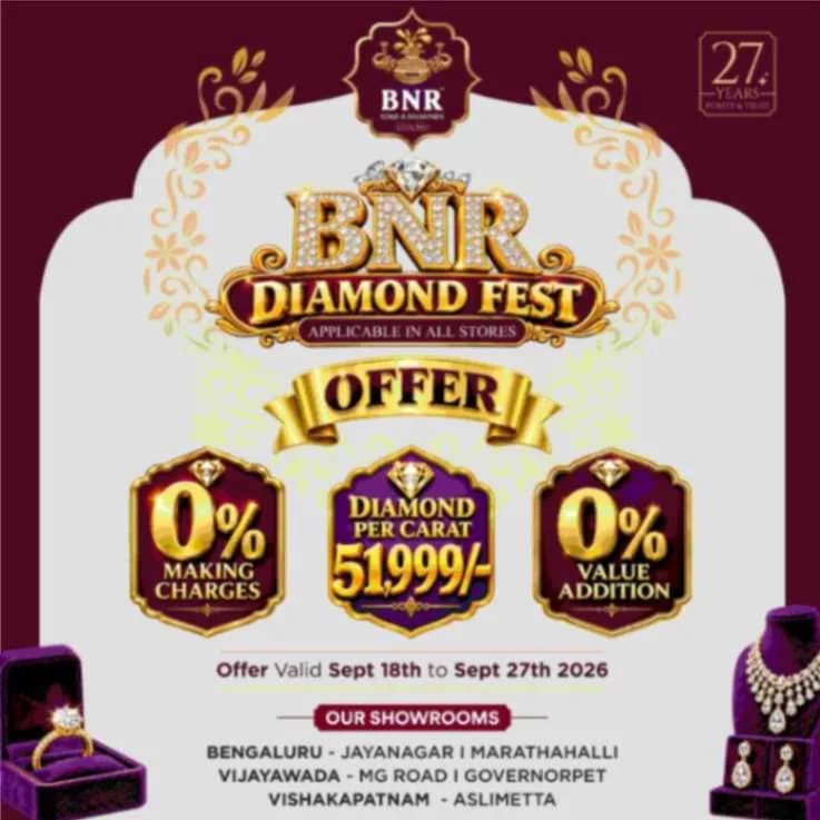 Best Gold Jewellery Shop in Bengaluru | BNR Gold and Diamonds