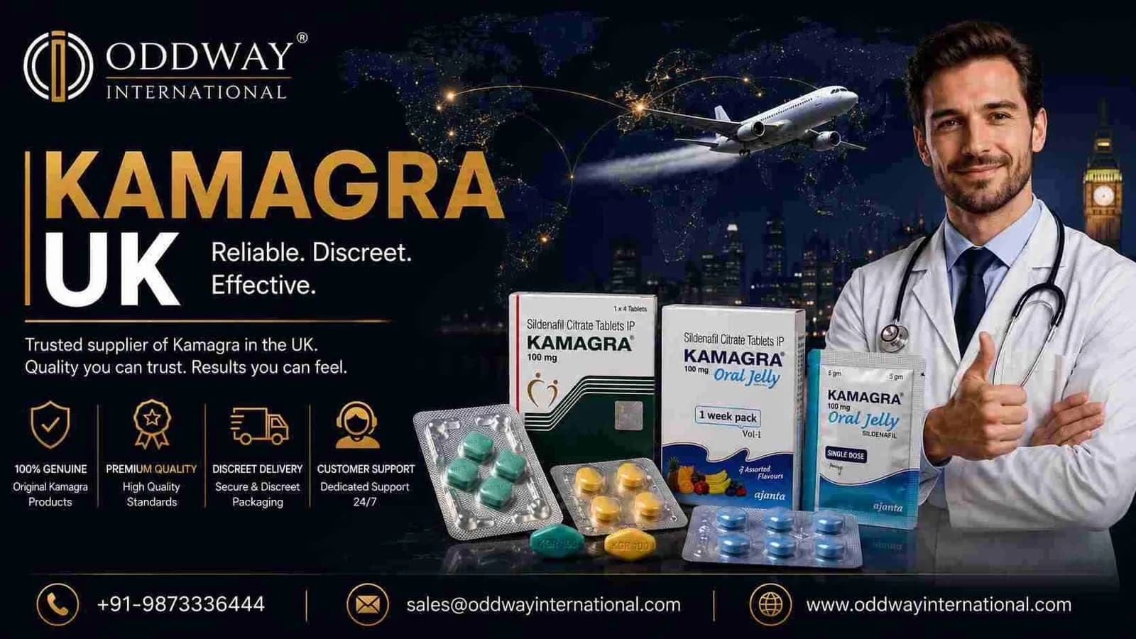 Kamagra Wholesale Europe UK | Oddway International
