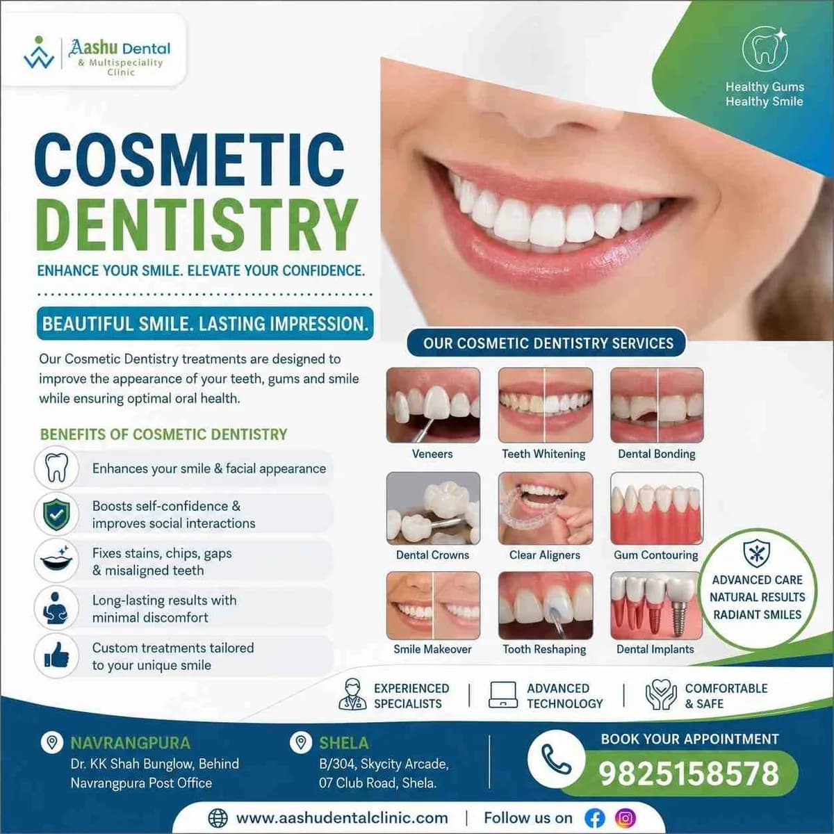 Cosmetic Dentistry Clinic in Ahmedabad - Book Consultation
