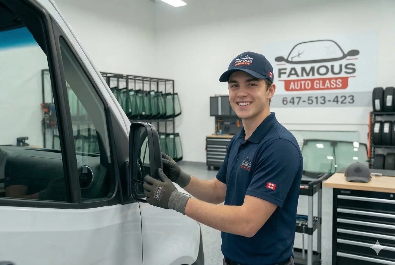 Side Mirror Repair | Famous Auto Glass LTD.
