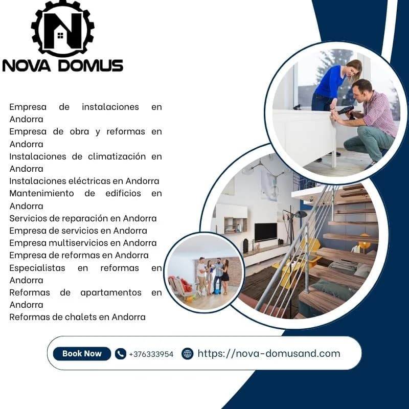 Nova Domusand: Especialistas en Instalaciones Eléctricas en Andorra