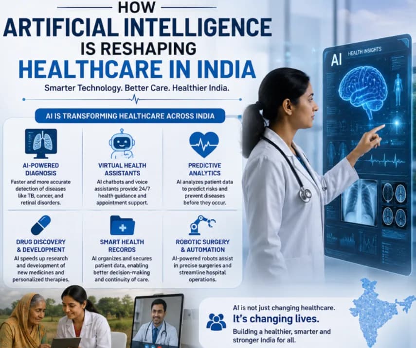 How Artificial Intelligence Is Revolutionizing India’s Healthcare System and Improving Patient Care