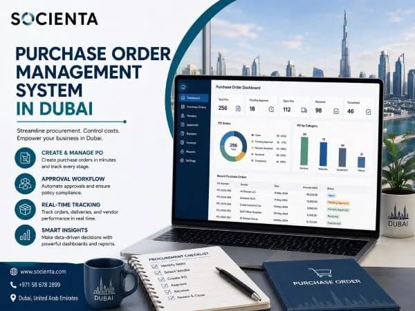 Purchase Order Software in Dubai for Procurement Visibility