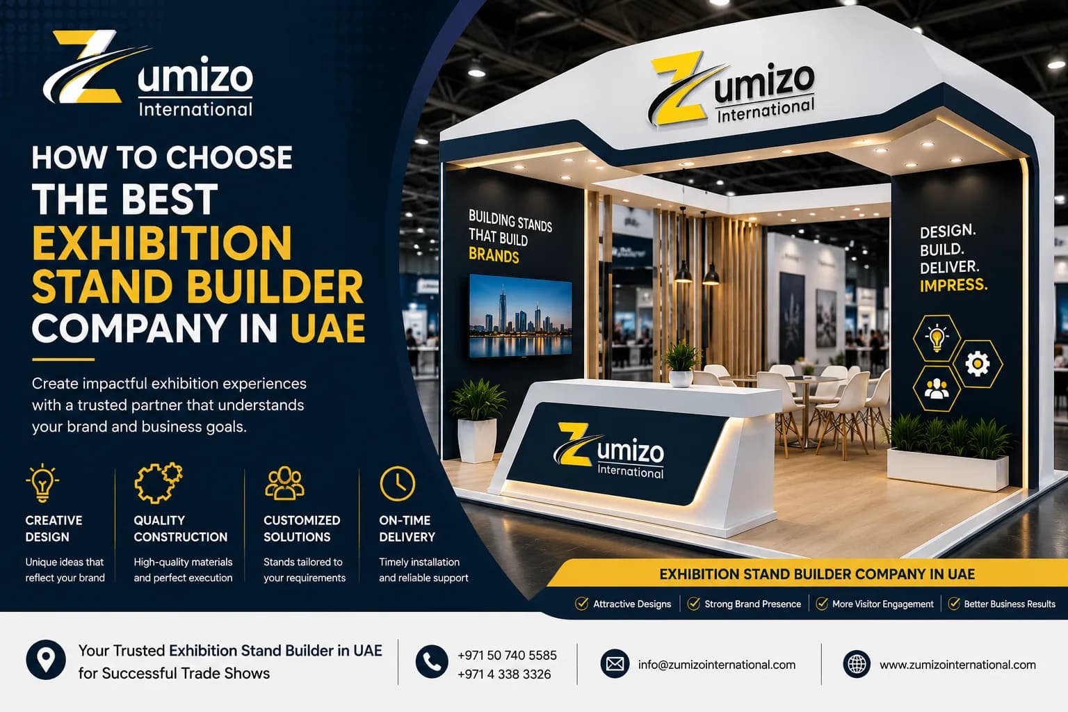 How to Choose the Best Exhibition Stand Builder Company in UAE