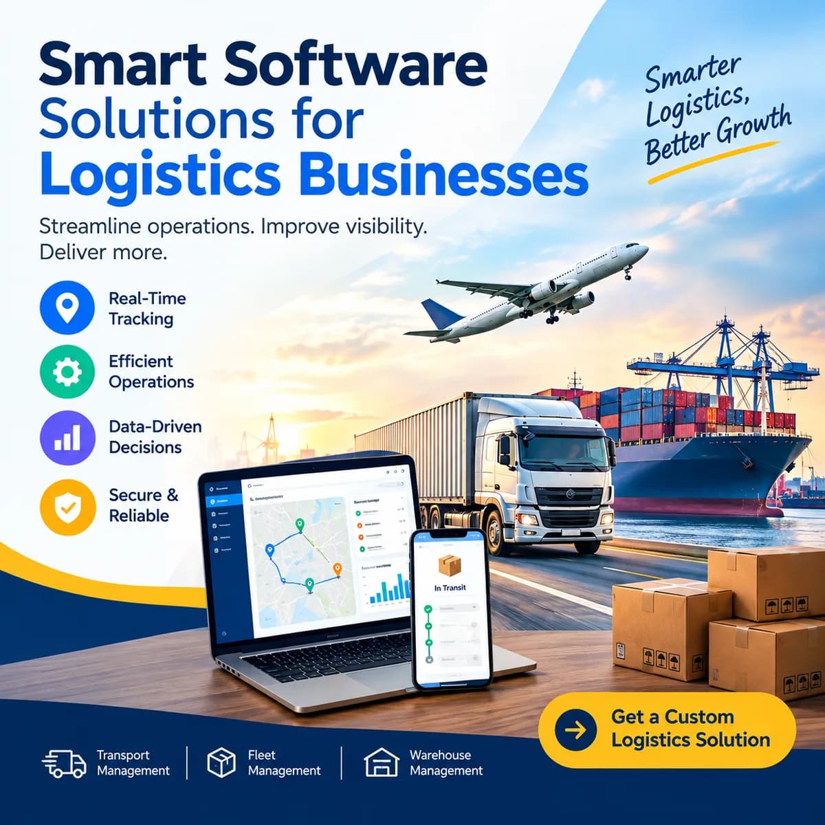 Logistics Software for Better Transport and Shipment Control