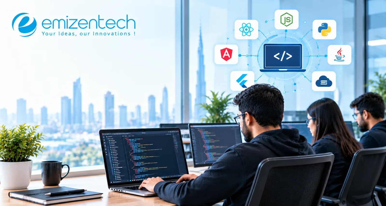 Transform Your Ideas Into Powerful Applications With EmizenTech   