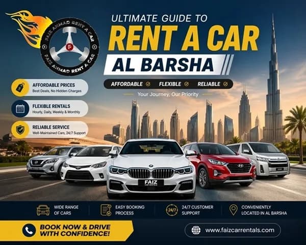 Types of Vehicles Available for Rent a Car Al Barsha