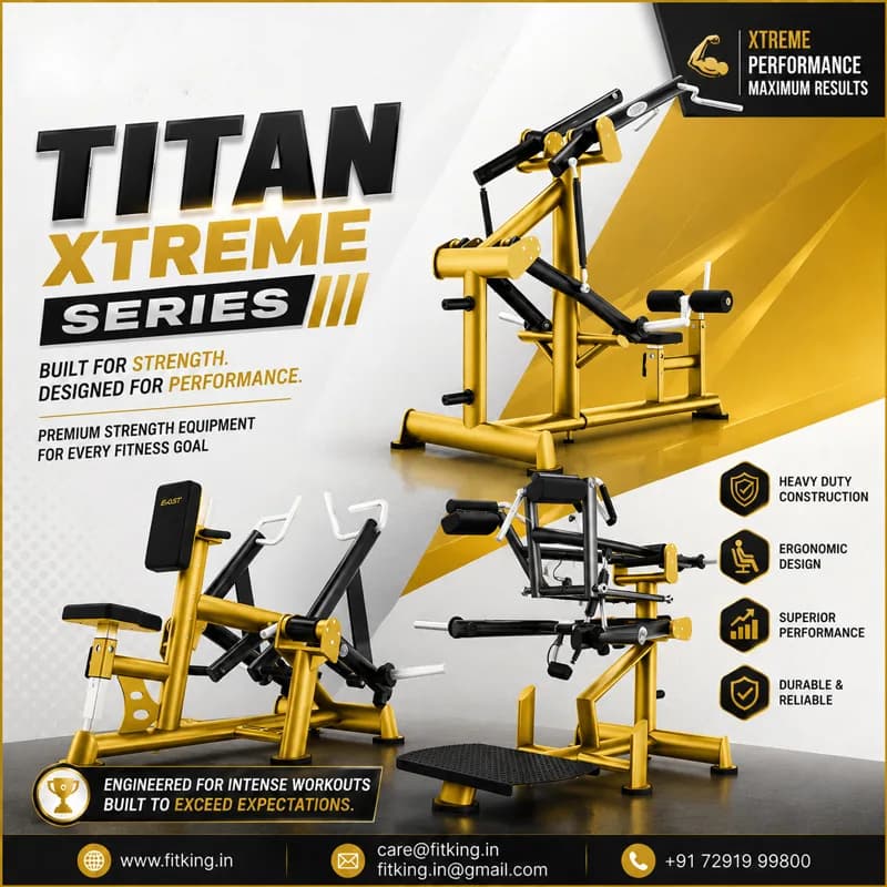 Titan Xtreme Series | Fitking Fitness Health