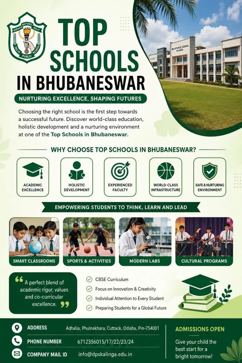 Best English Medium Schools in Odisha for Holistic Student Development