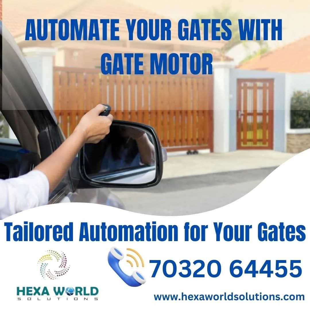 Premium Automatic Doors & Modern Sliding Gate Installation 