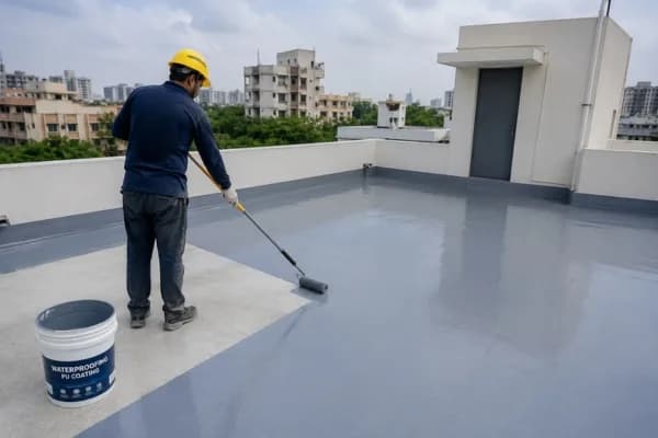 Warehouse Terrace Waterproofing Services in Ahmedabad
