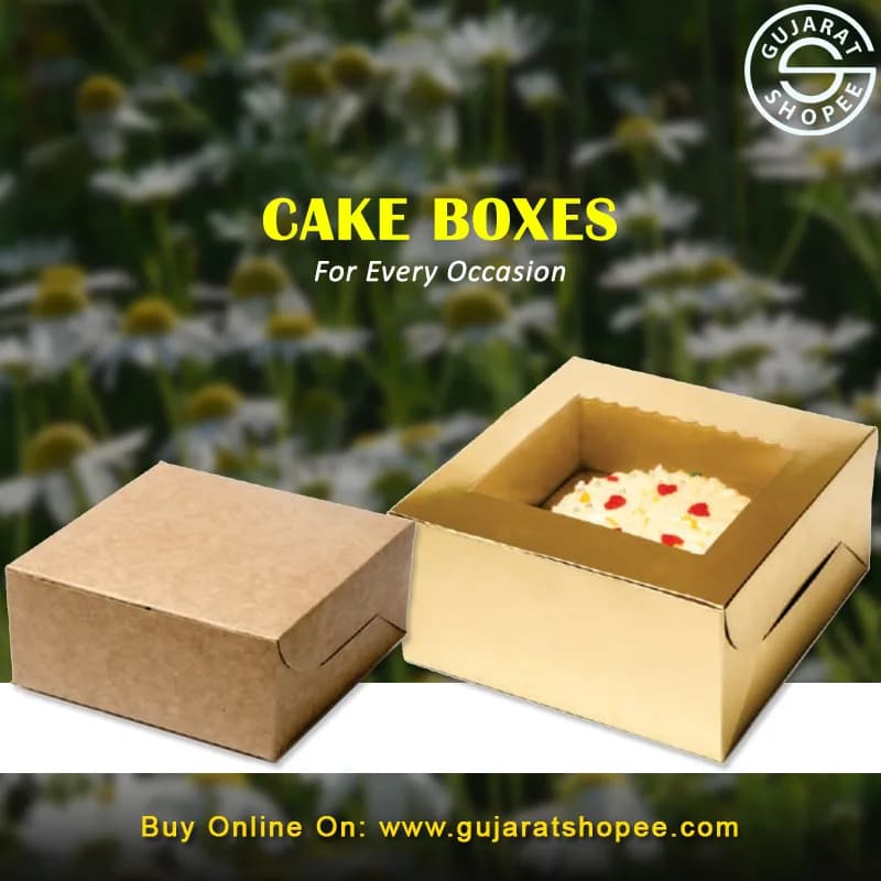 Buy Cake Boxes Online in Bulk or Wholesale at Gujarat Shopee