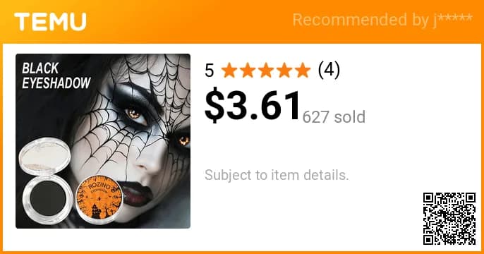 Black Eye Shadow, Here!