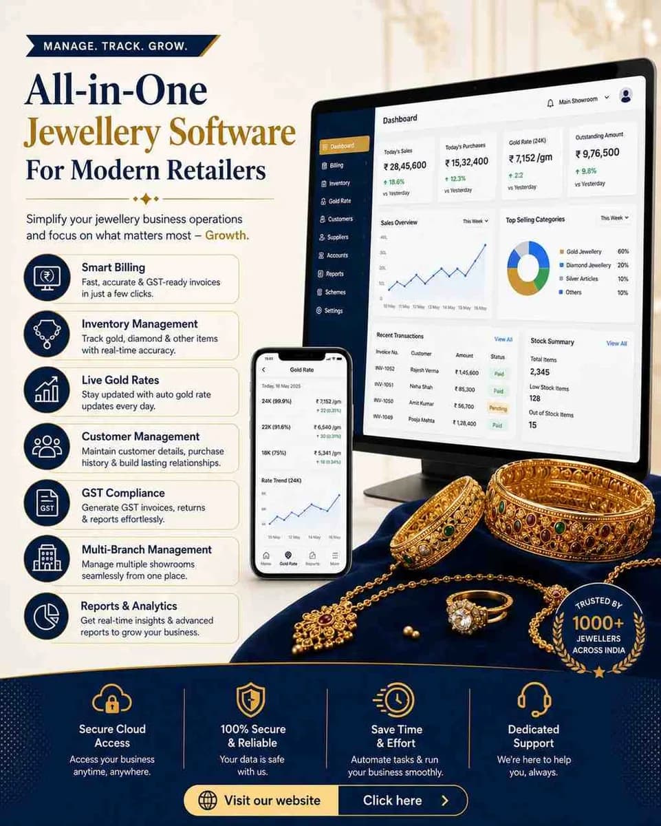What Features Should You Look for in Jewellery Software?