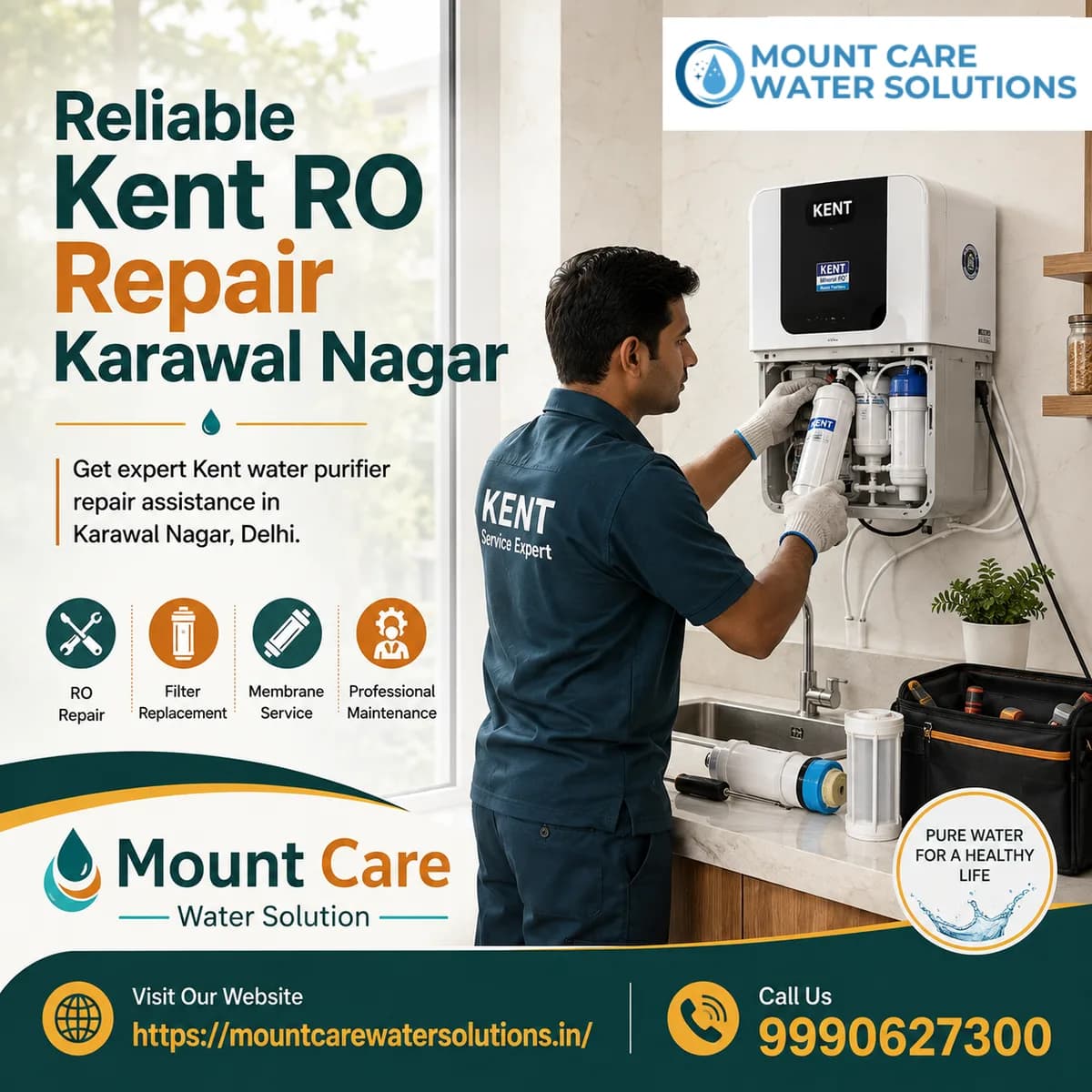 Reliable Kent RO Repair Karawal Nagar