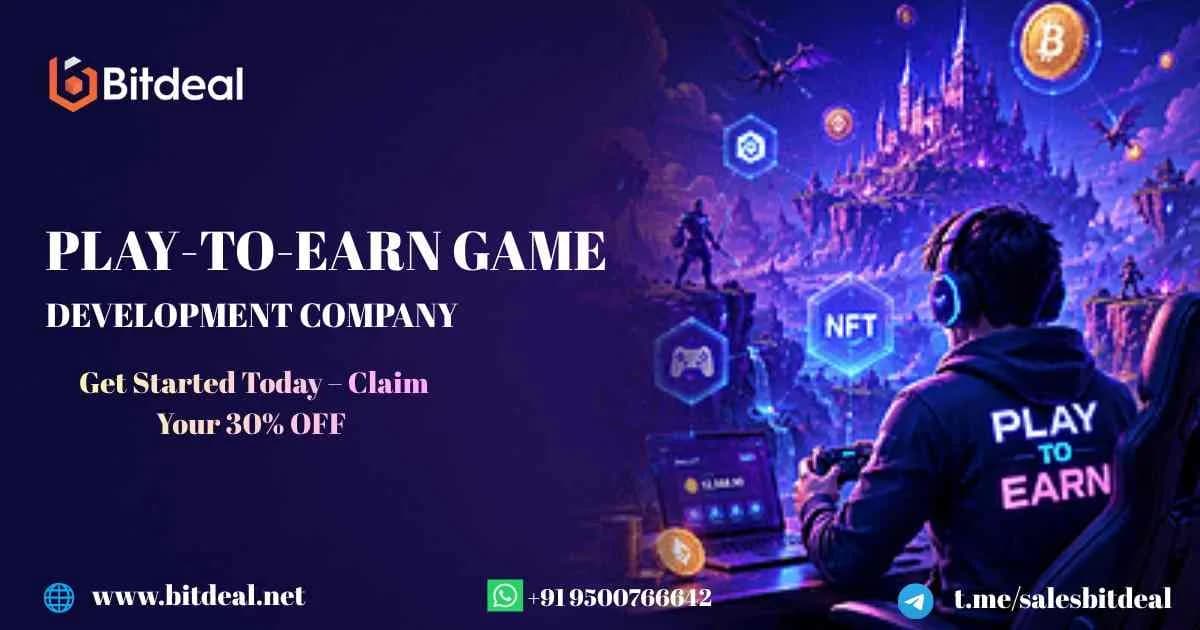 Power Your P2E Game with AI, NFT & Blockchain Technology – Flat 30% OFF