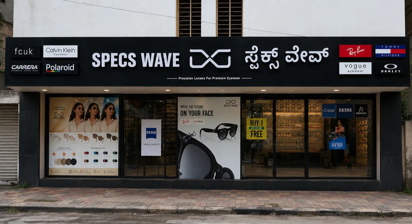 Specs Wave for Eyeglasses & Eye Testing in Hassan, All in One Place