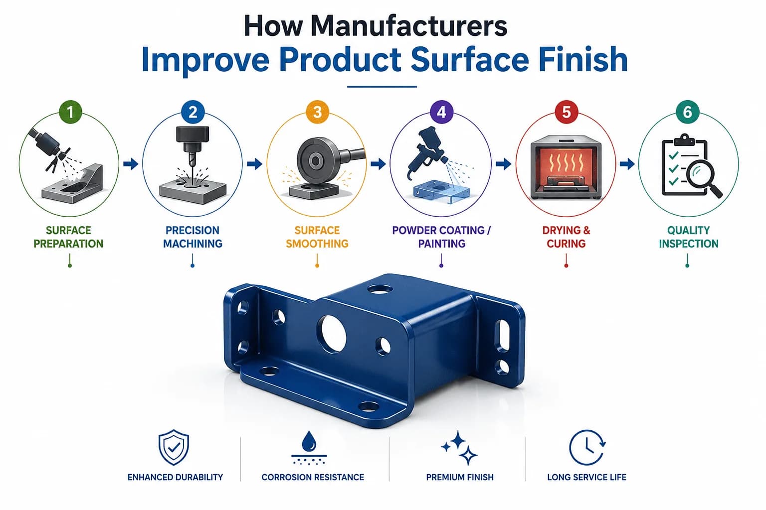 How Manufacturers Improve Product Surface Finish