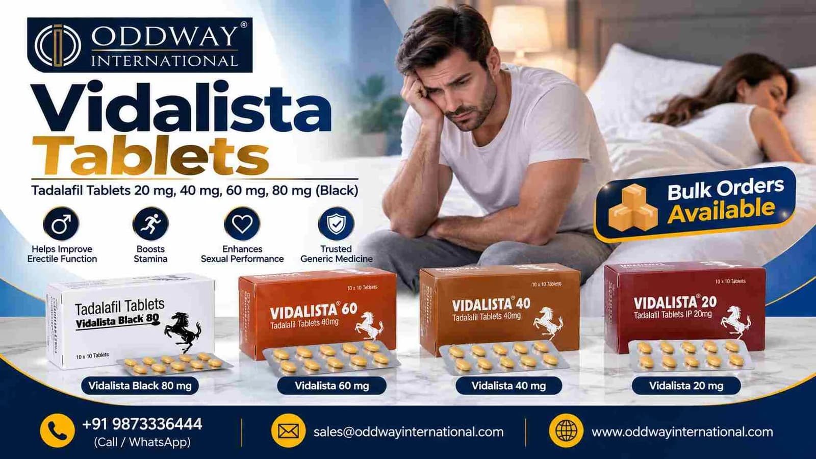 Discover Vidalista Price for USA Bulk Buyers - Oddway