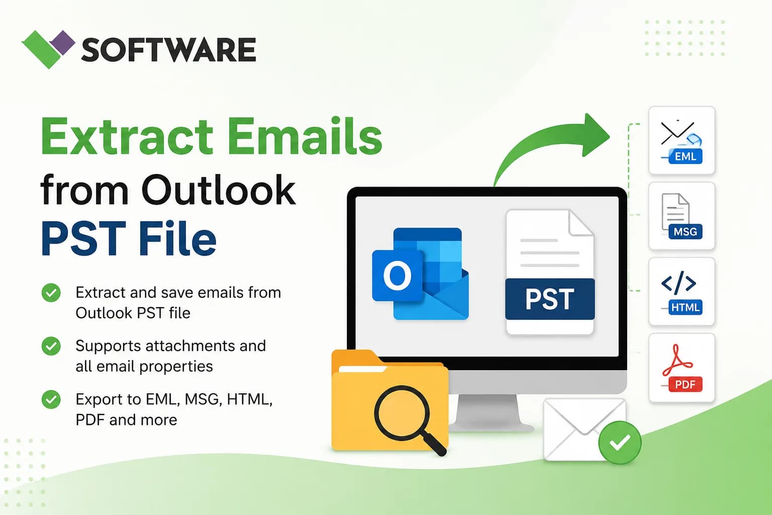 Extract Emails from Outlook PST File
