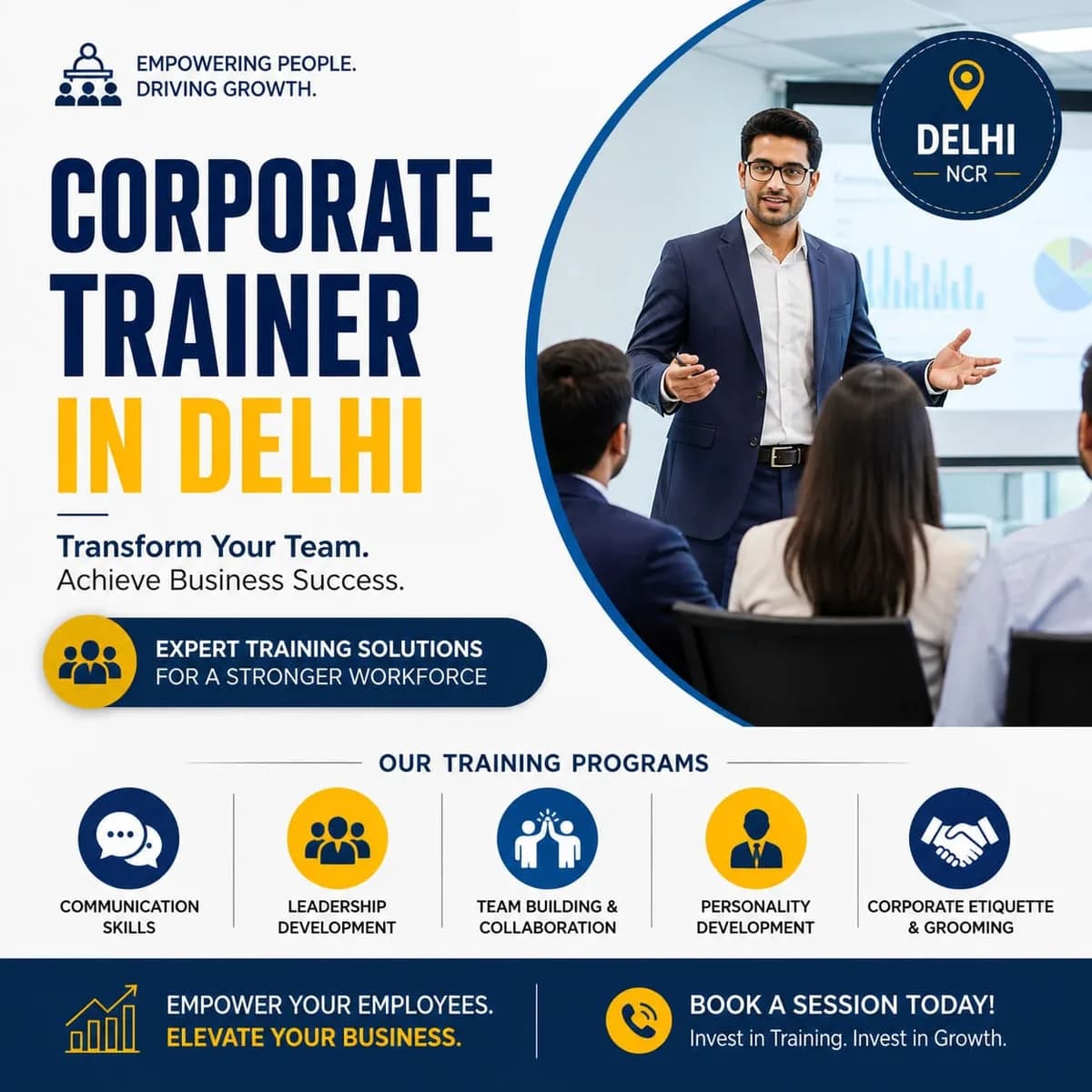 Hire Expert Corporate Trainer in Delhi – Boost Team Performance