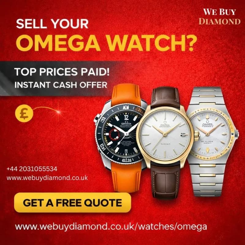 Sell Your Omega Watch for Instant Cash - Trusted Watch Buyer in London