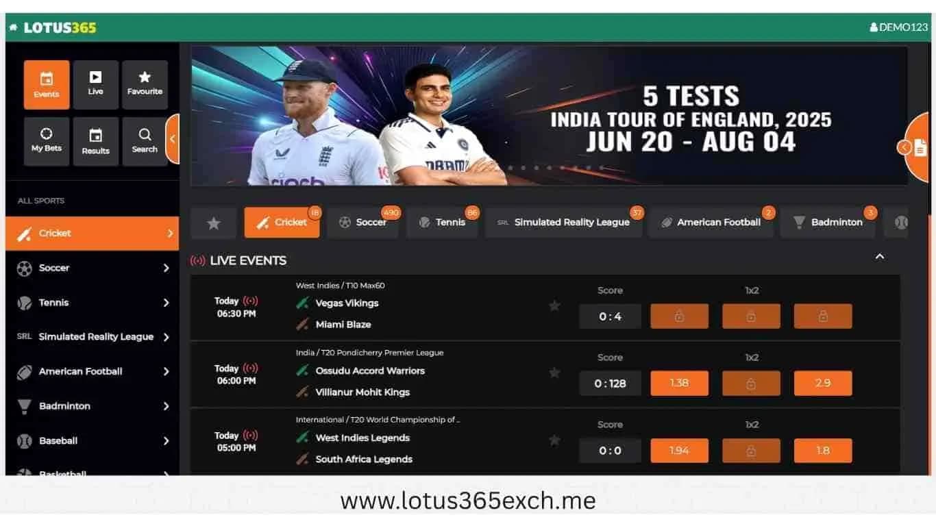 Lotus365Exch – Platform Overview, Features and User Guide