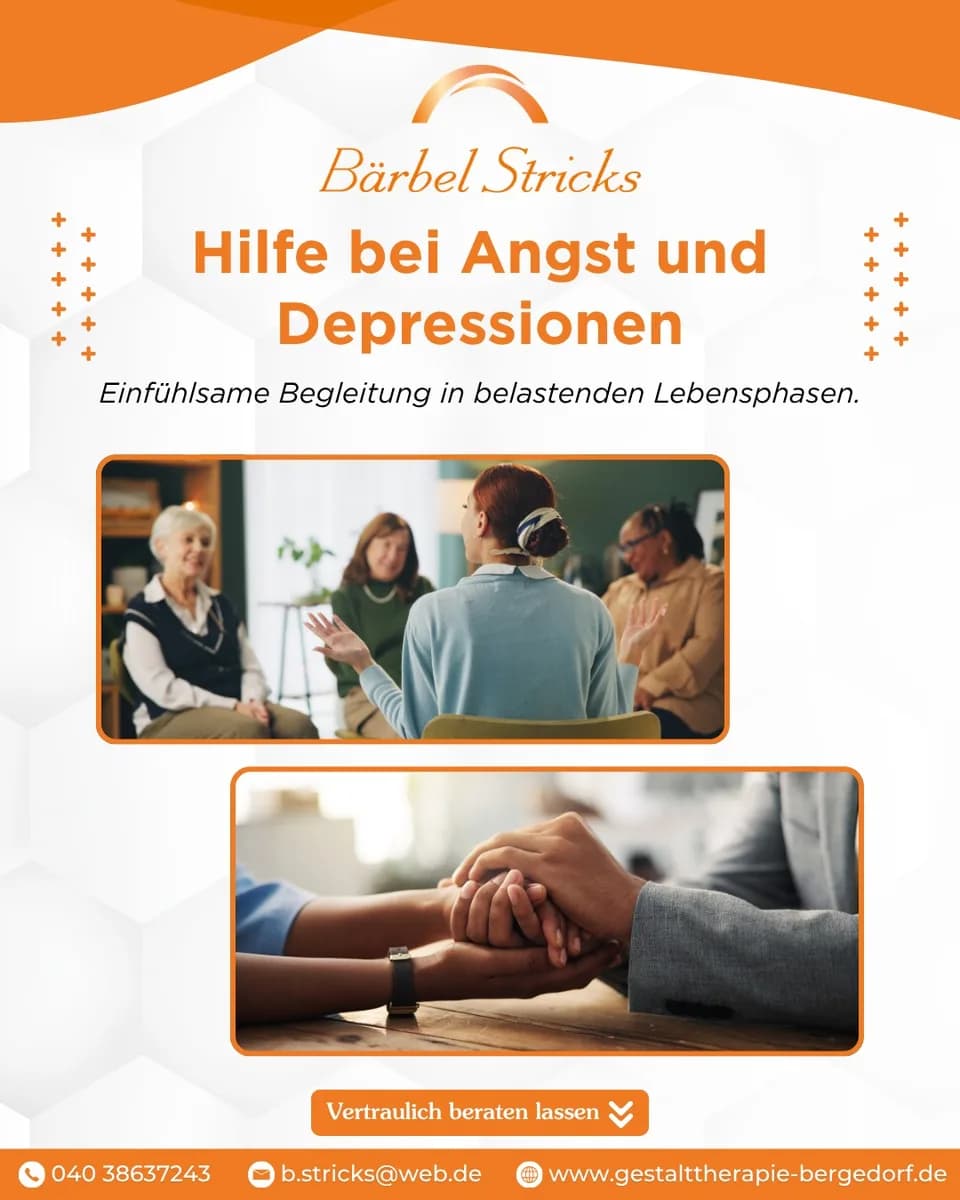 Angst und Depressionen – Psychologische Hilfe Hamburg