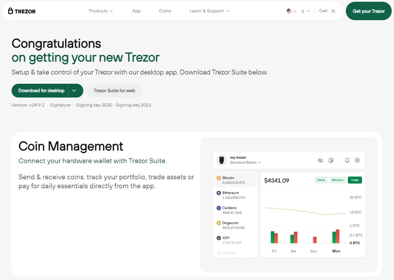 Trezor Wallet Login | Protect & Manage Your Crypto Official®