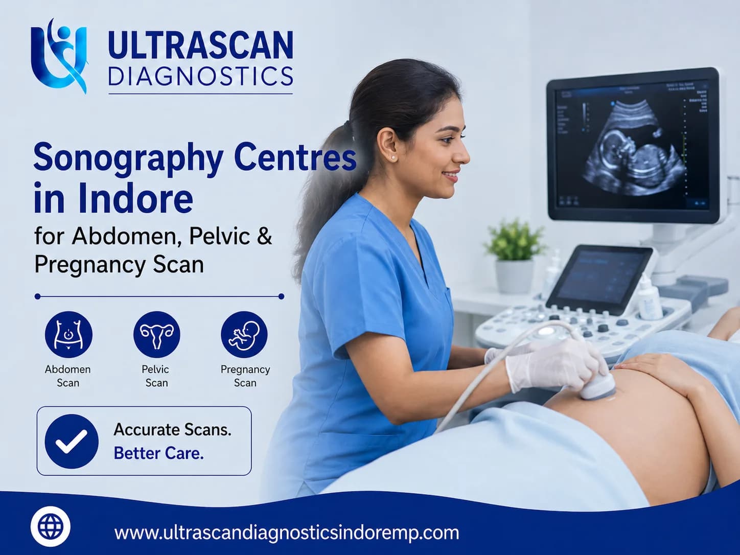 Abdomen, Pelvic & Pregnancy Scans at Sonography Centres in Indore