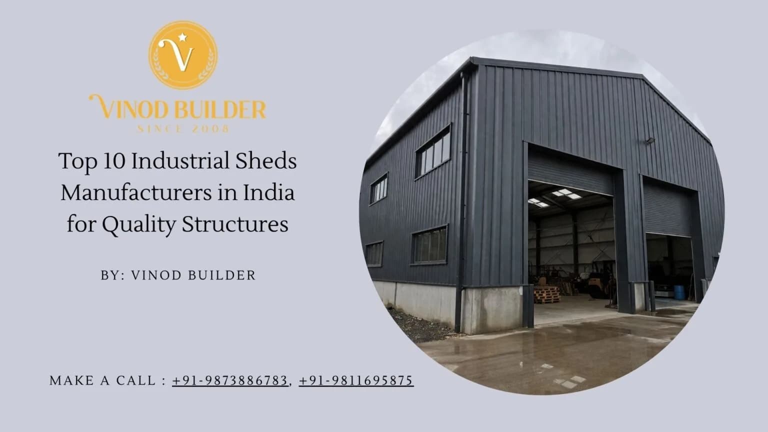 Top Industrial Sheds Manufacturers in India