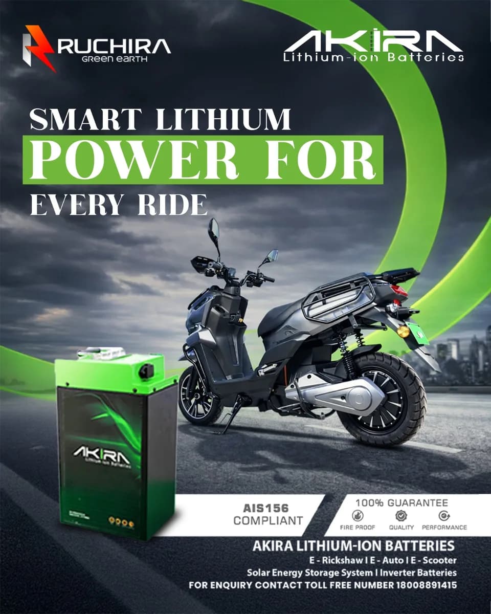 Trusted Lithium-Ion Battery Solutions by Akira