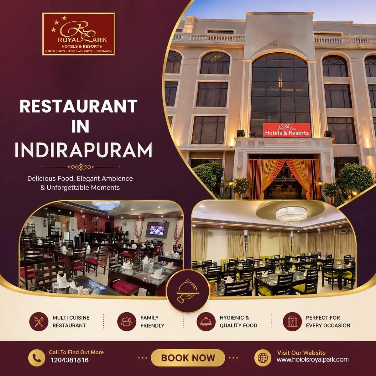 Restaurant in Indirapuram Serving Multi-Cuisine Delights