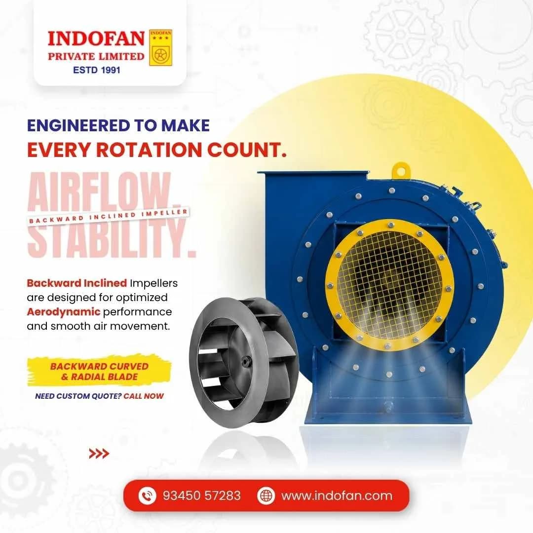 Centrifugal Fan Manufacturers in India for Reliable Industrial Airflow Solutions