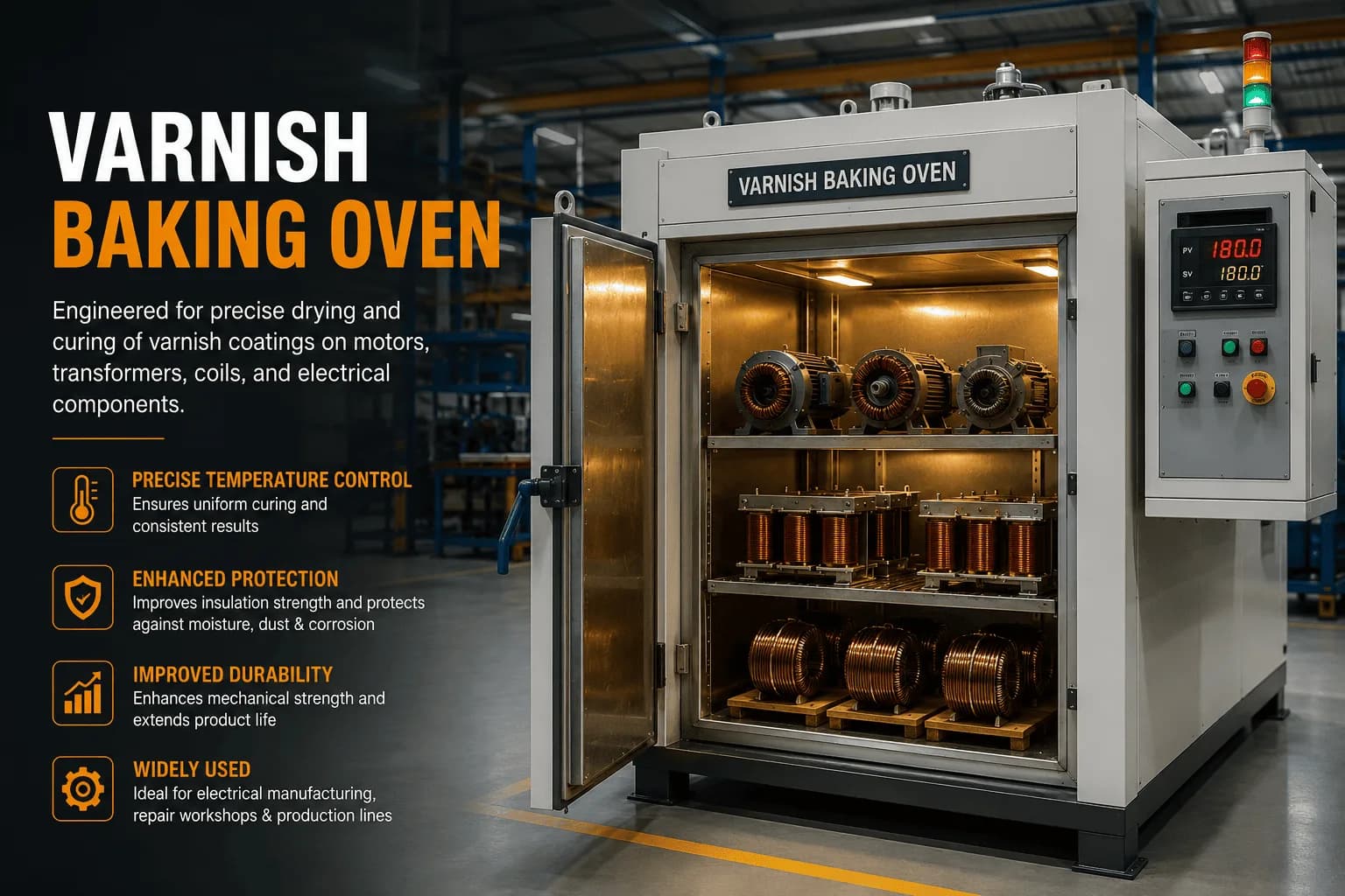 Varnish Baking Oven
