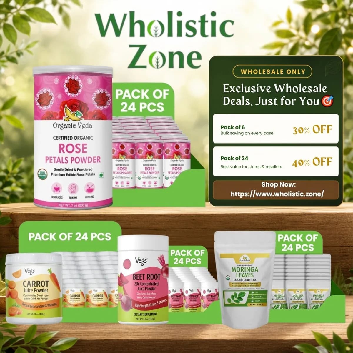 Bulk Fruit Powders for Sale – Smart Volume Deals for Growing Wellness Brands | Wholistic zone