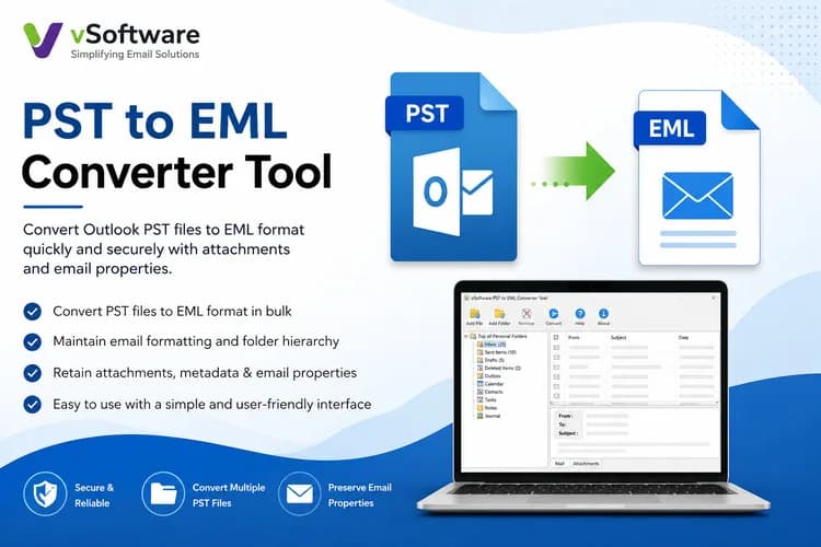 Easy PST to EML Conversion Solution for Email Migration
