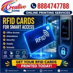 RFID Card Manufacturer &amp; Printing Services | RFID PVC Card Printing | 576