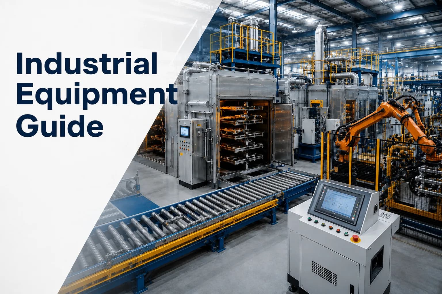 Complete Industrial Equipment Guide for Modern Manufacturing Plants & Industrial Machinery Solutions