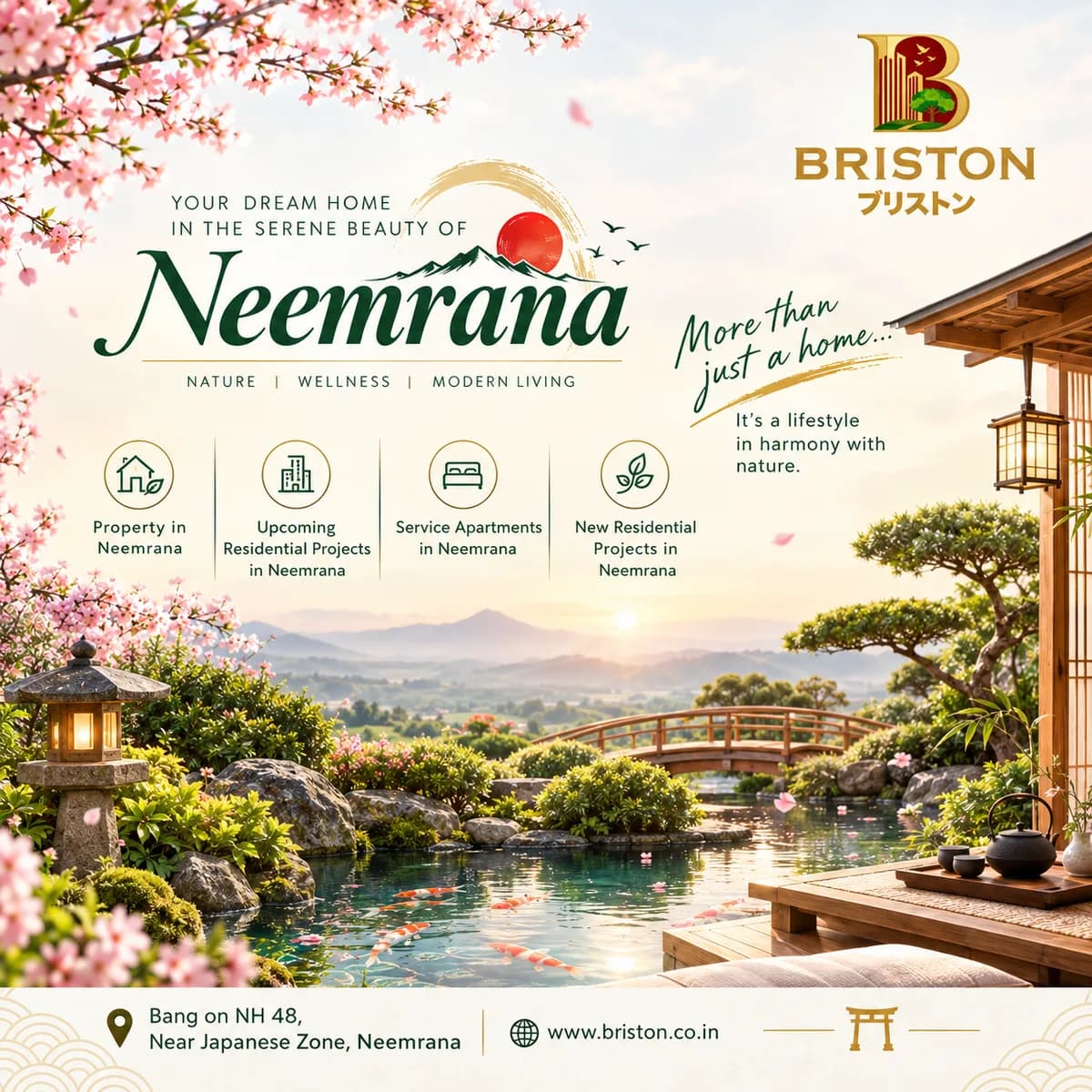 Briston Mirai Hills – Premium Property in Neemrana on NH48