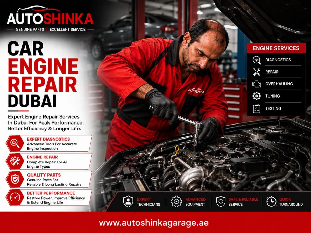 Engine Garage Dubai for Engine Warning Light Checks