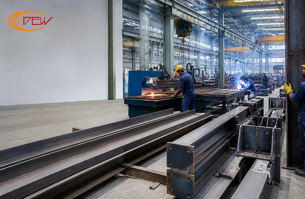 Steel Building Construction Company | DEW Equipments