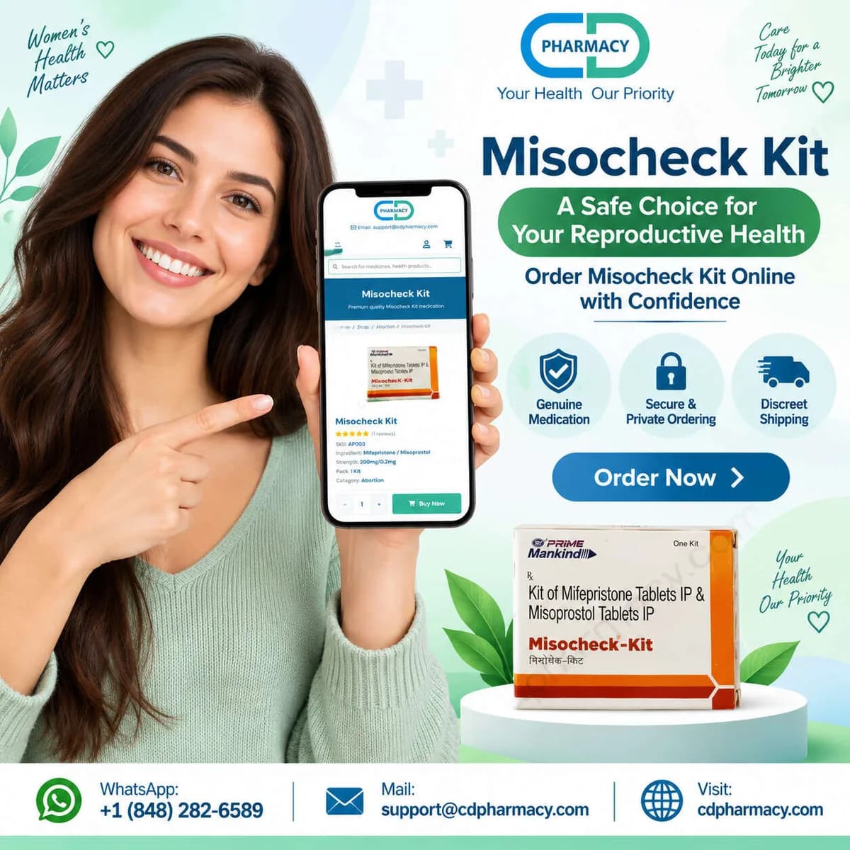 Explore Misocheck Kit for Abortion Care