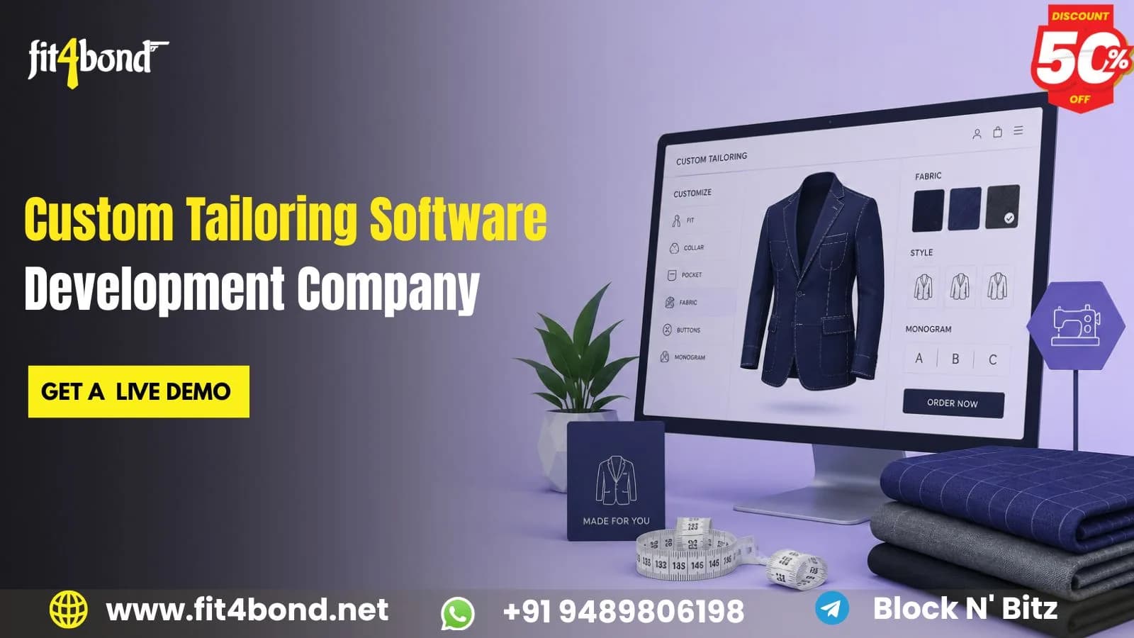 Online Tailoring Software – 50% OFF – Get More Customers & Grow Faster