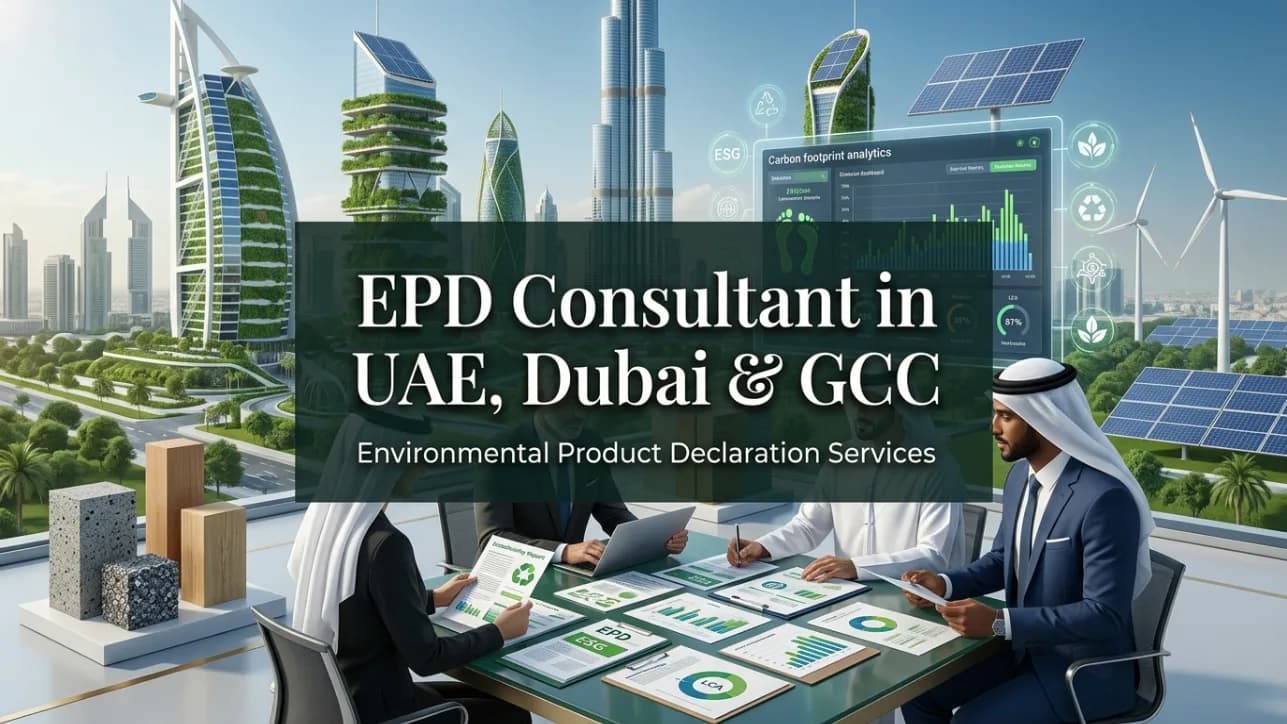 EPD Consultant UAE & Dubai – Environmental Product Declaration Services | Free Quote