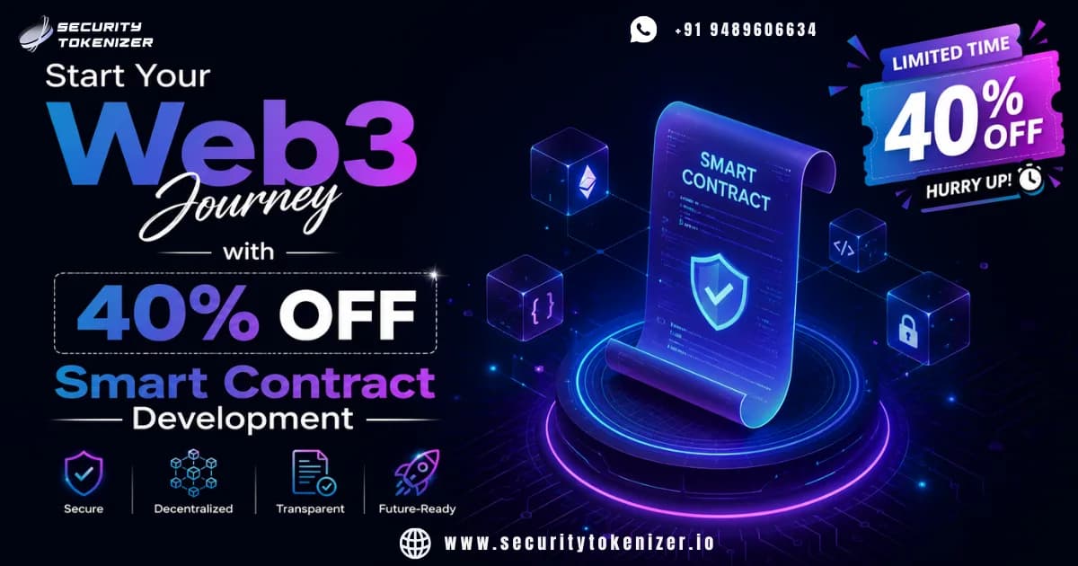 Start Your Web3 Journey with 40% OFF Smart Contract Development